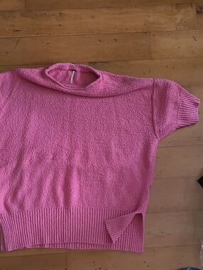 Free People Textured Short Sleeve